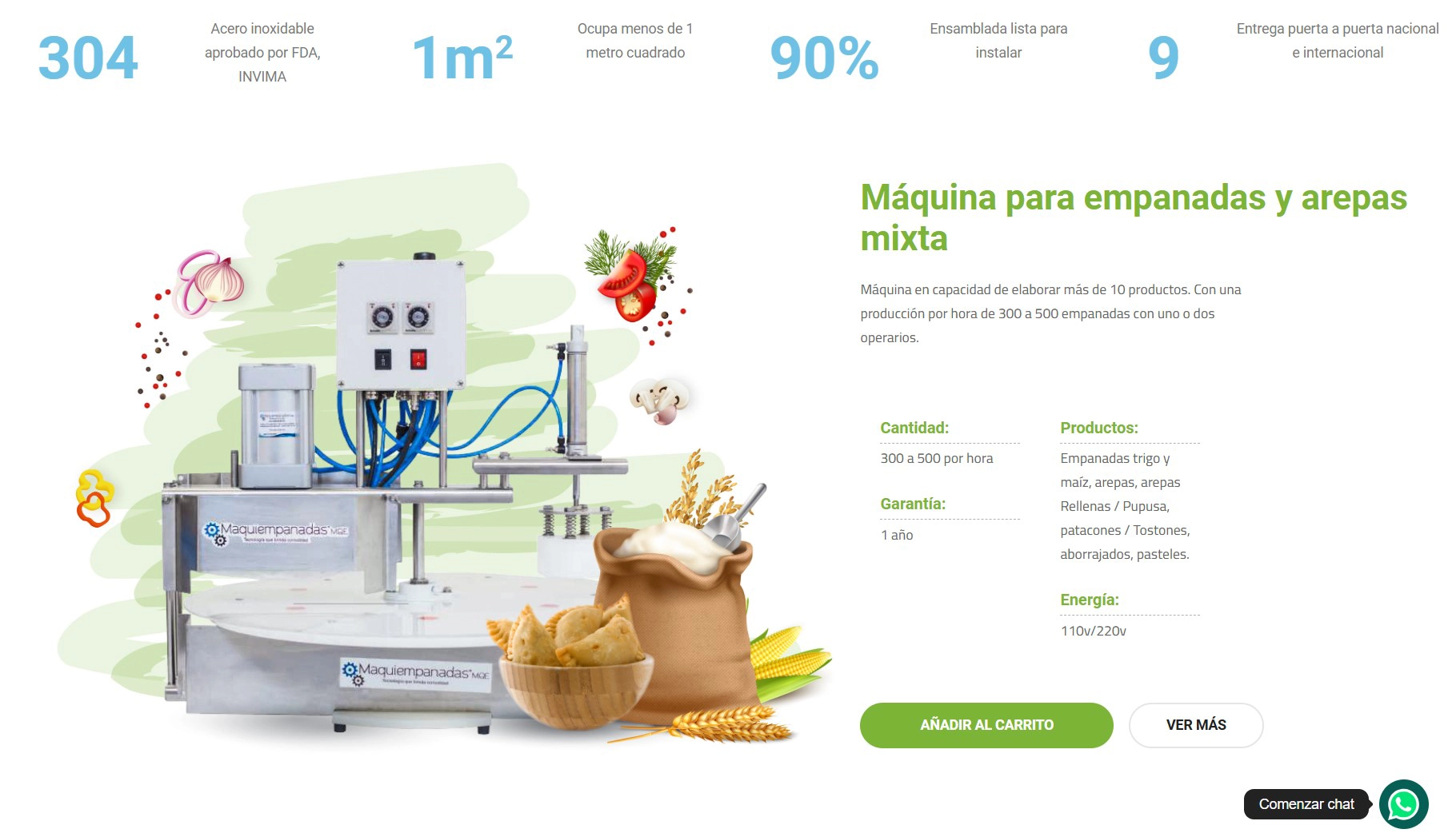 Maquiempanadas Web